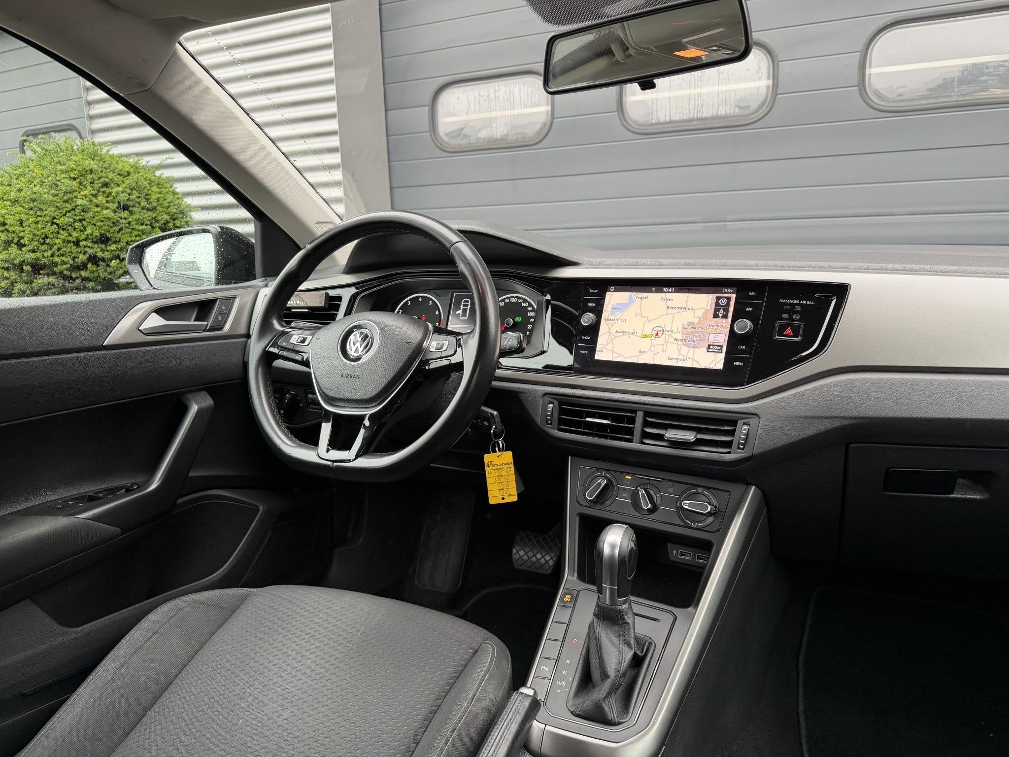 Volkswagen Polo 1.0 TSI DSG Comfortline (automatique), Autos, Euro 6, Entreprise, Noir, 5 portes