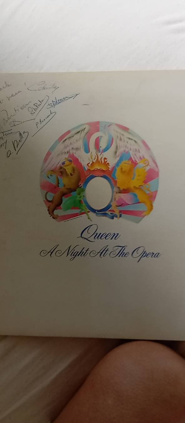Queen - "A Night At The Opera" (Pressage d'époque 1975)., Ophalen, Zo goed als nieuw