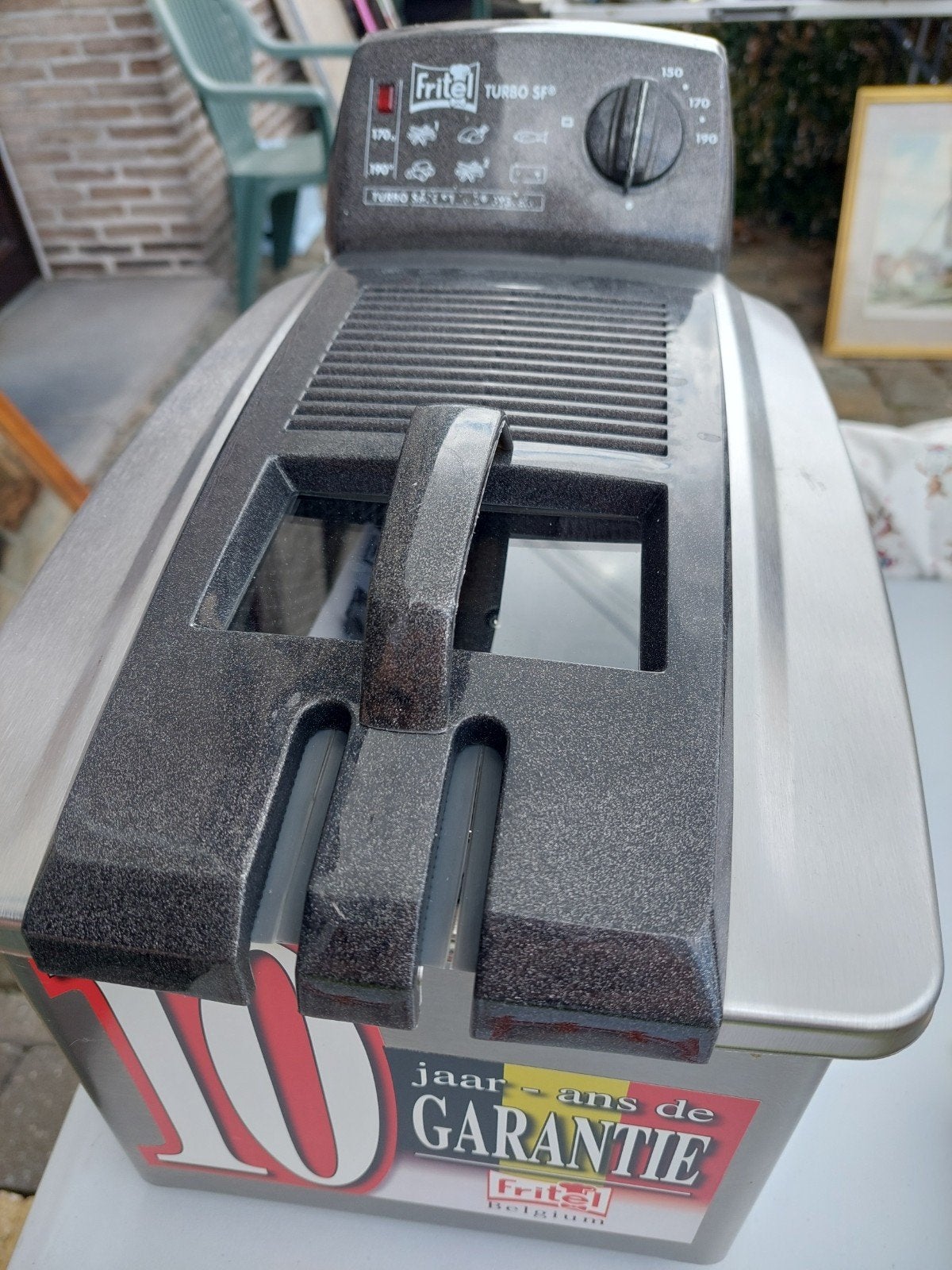 fritel turbo friteuse, Elektronische apparatuur, Frituurpannen, 2 tot 3 liter, Ophalen, Gebruikt, Uitneembare binnenpan