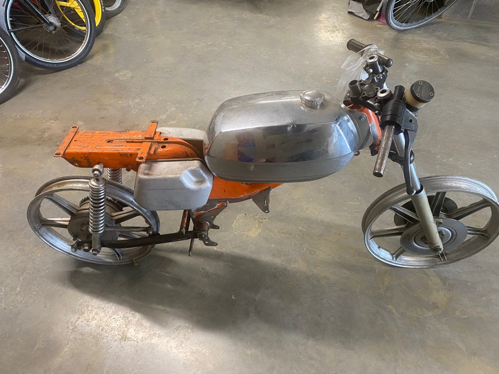 Set de cadres Kreidler Florett, papiers moto, Enlèvement, Utilisé, Cadre