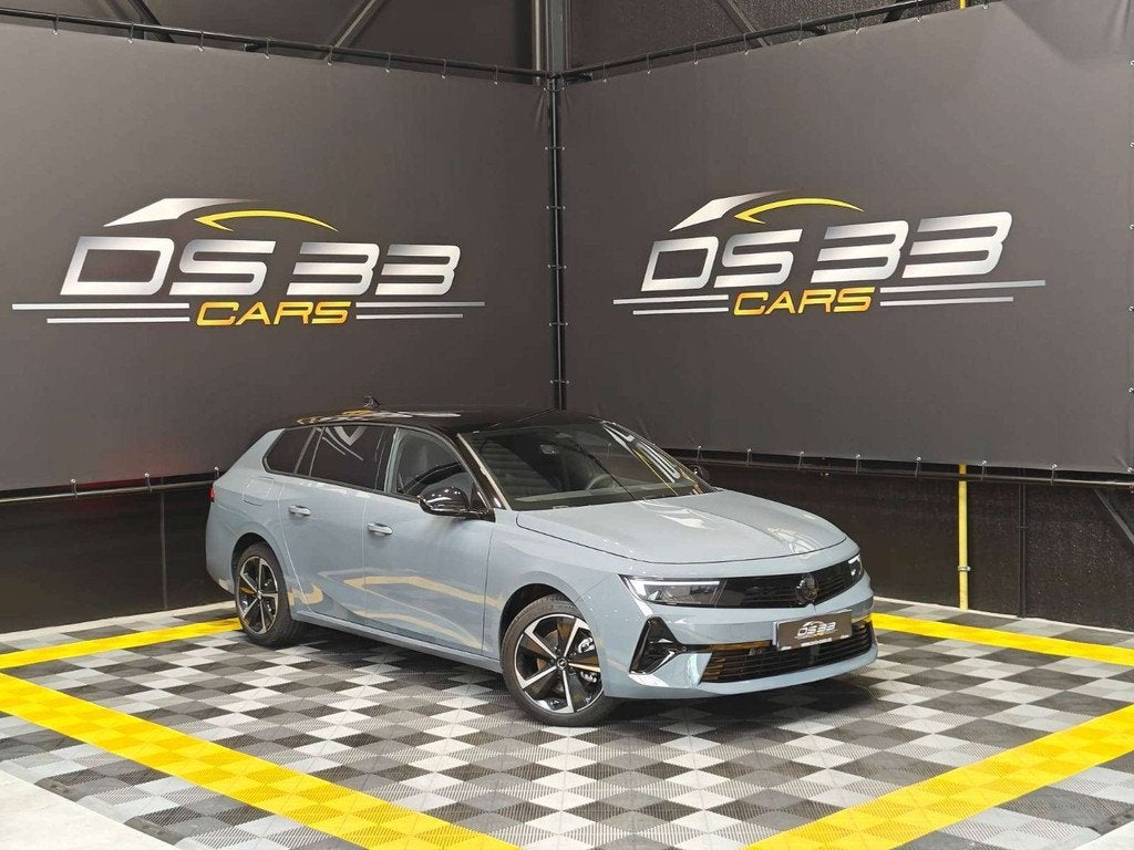 Opel Astra Sports Tourer 1.2 Turbo GS /LED/360/Keyless/Adapt, Auto's, Opel, Gebruikt, Zwart, 1199 cc, https://public.car-pass.be/vhr/7dd4db8f-b4ee-44f0-8651-a75fd47a471a