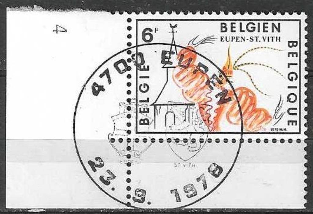 Belgique 1978 - Yvert 1905 /OBP 1910 - Tourisme (ST), Envoi, Affranchi, Oblitéré