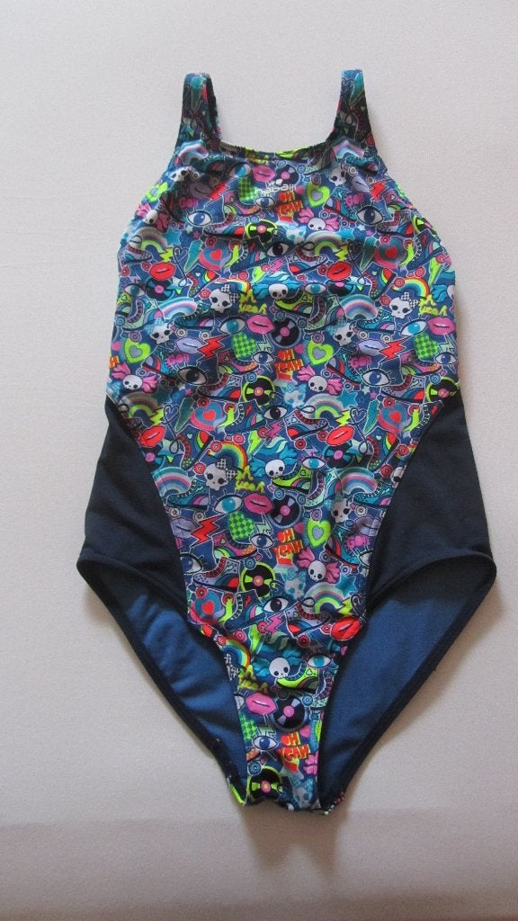 Badpak 14j., Kinderen en Baby's, Kinderkleding | Kinder-zwemkleding, Ophalen, Badpak, Decathlon, Zo goed als nieuw