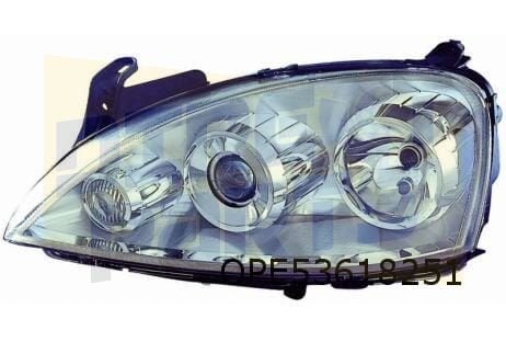 Opel Corsa C (11/00-11/06) koplamp Xe Links (identiteit GR), Neuf, -, -, Opel