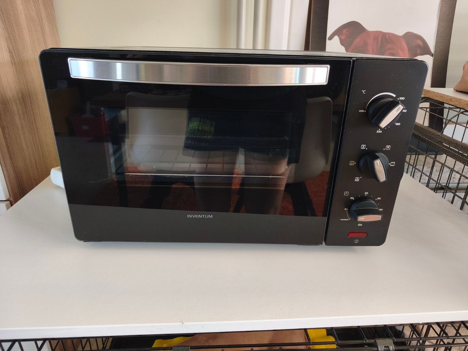Oven Inventum OV307B - 3 keer gebruikt, Ophalen, Inventum, Oven