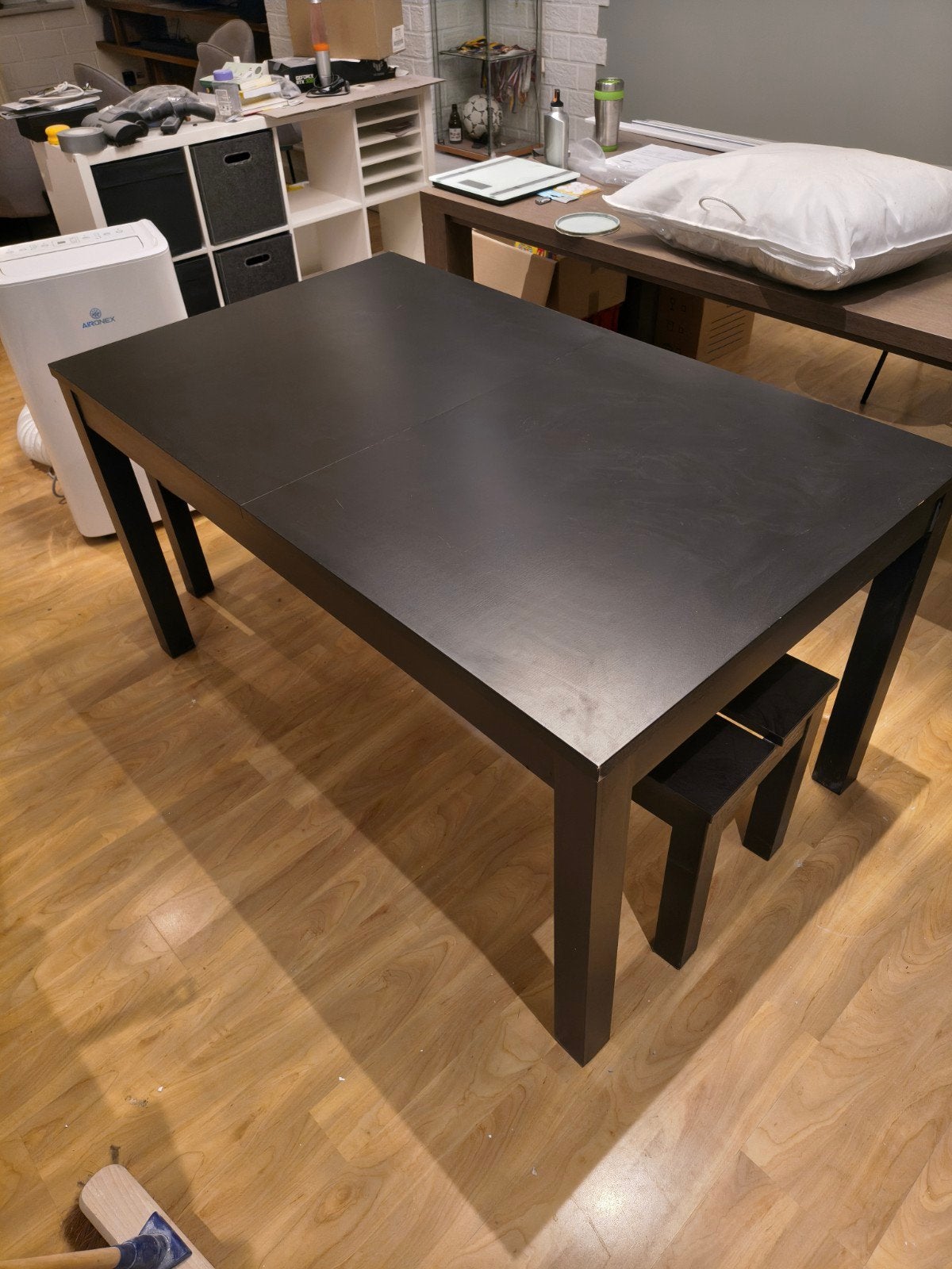 uitschuifbare tafel + zitbank, Huis en Inrichting, Ophalen