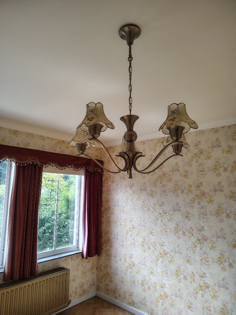 VINTAGE  luchters, Huis en Inrichting, Ophalen, Gebruikt