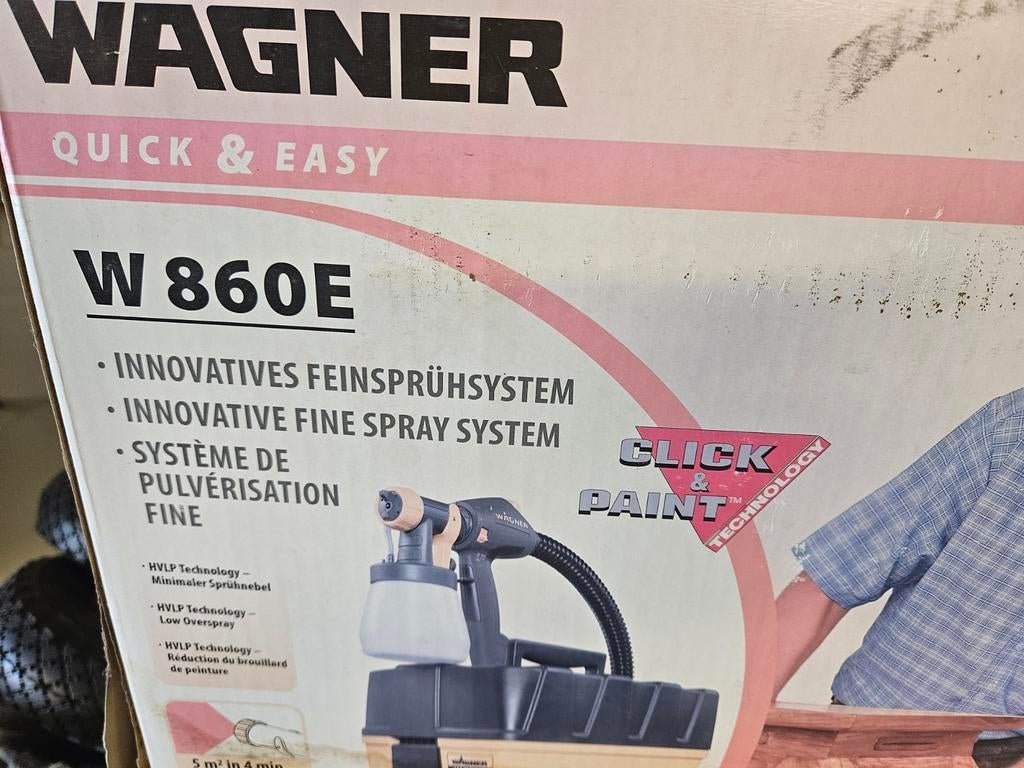 Verfspuit pistool, Ophalen