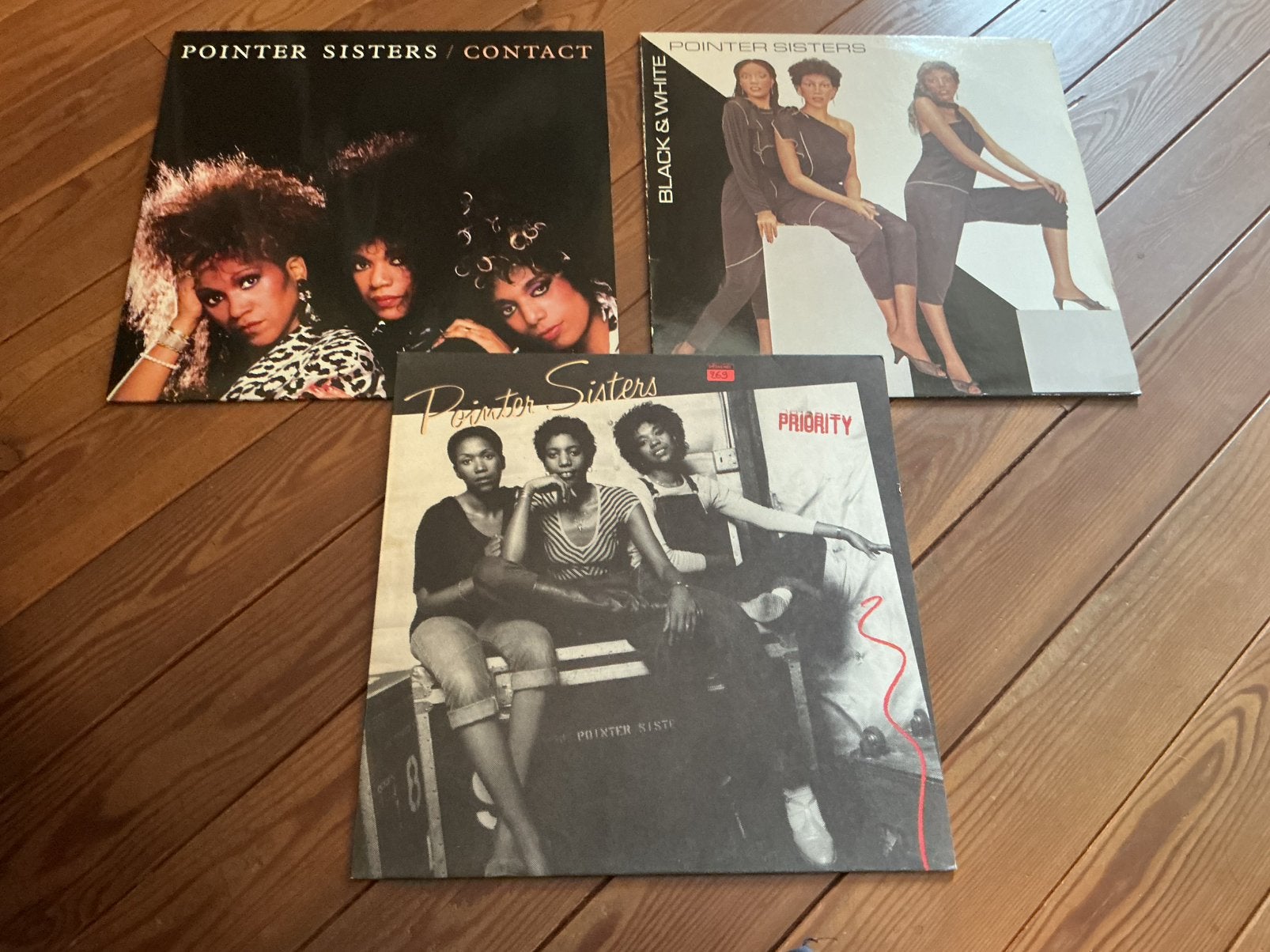LP x 3 The Pointer Sisters, Ophalen of Verzenden, Gebruikt, LP