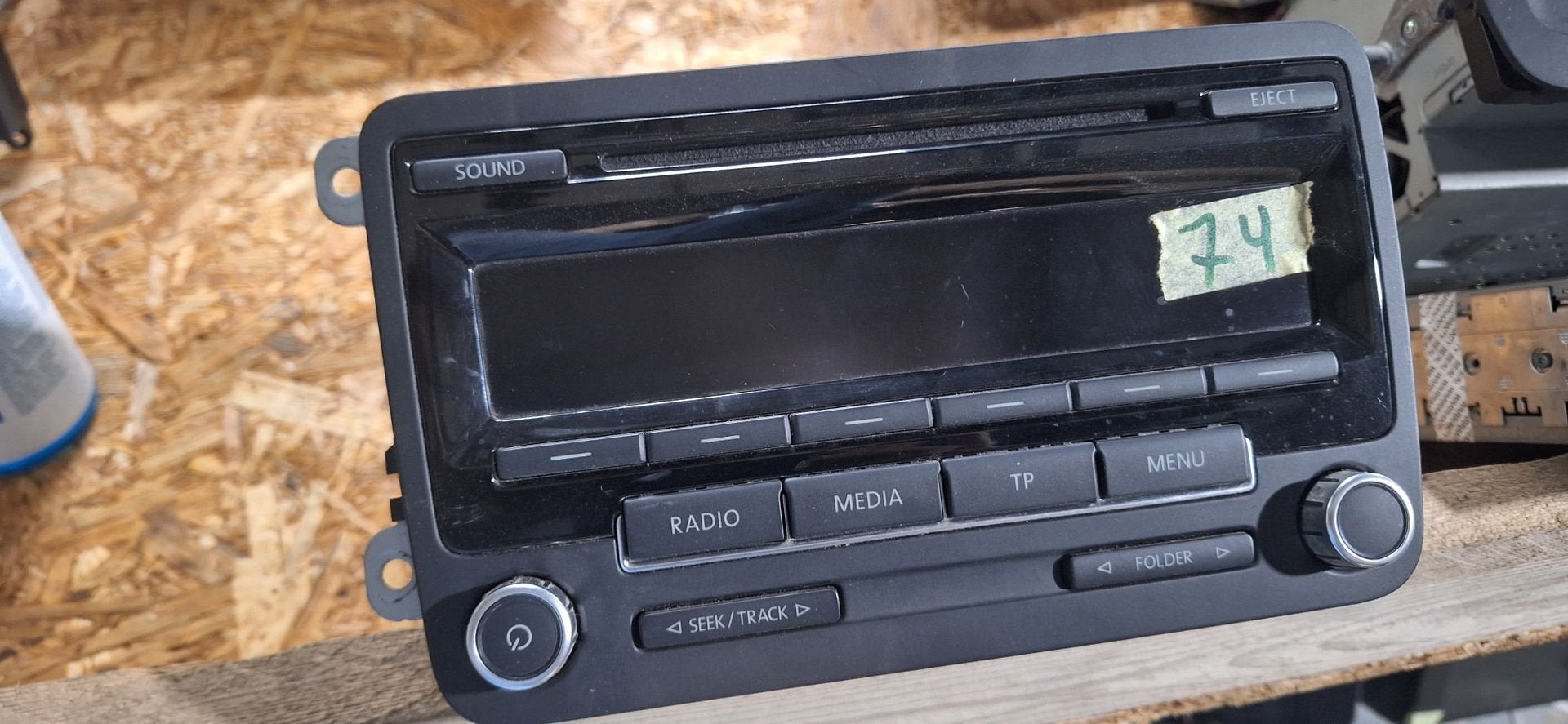 Originele Volkswagen Radio / CD-speler (Golf / Passat / Polo, Gebruikt, -, -, Ophalen of Verzenden