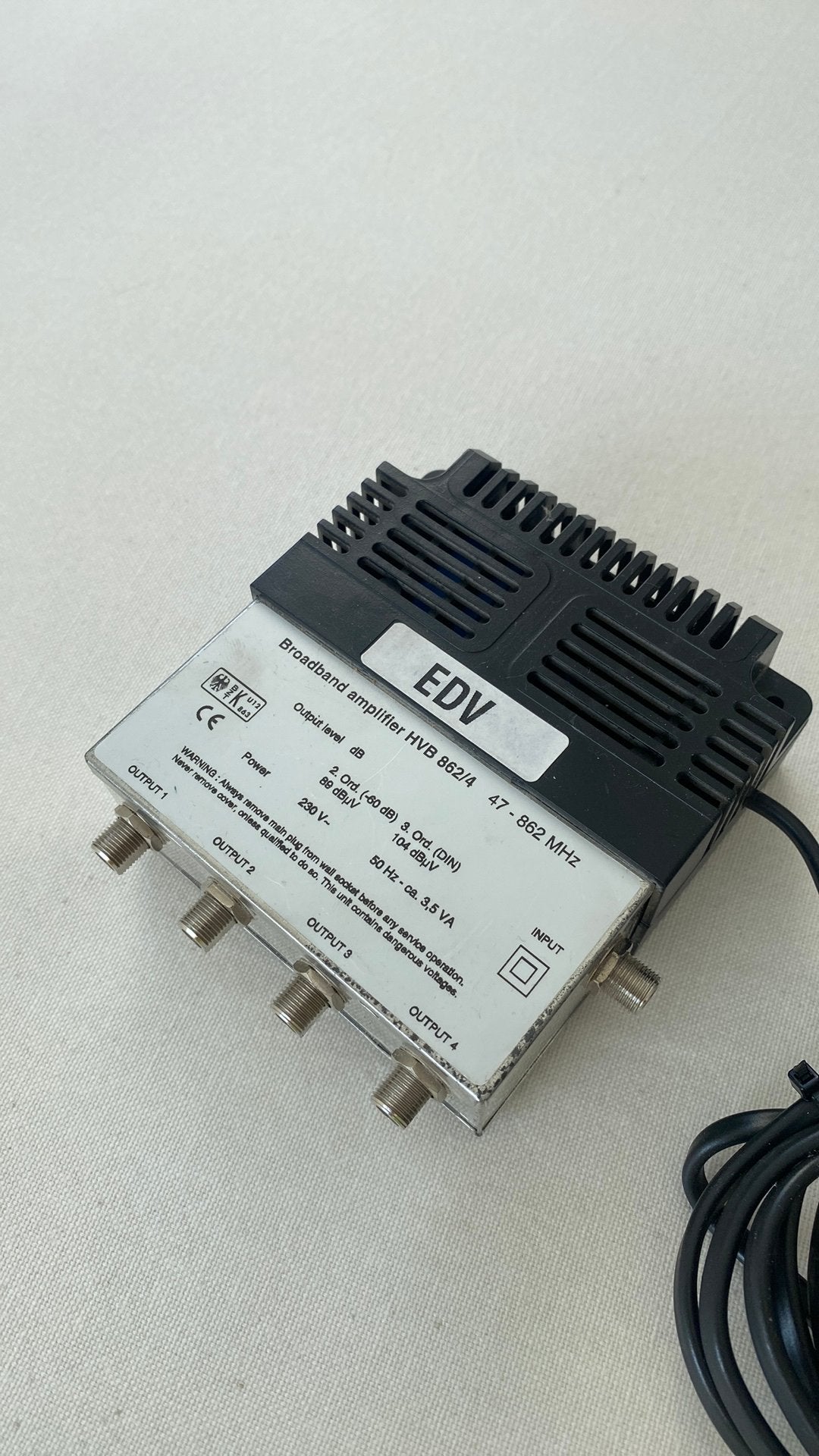Coax versterker, TV, Hi-fi & Vidéo, Accessoires de télévision, Enlèvement, Utilisé