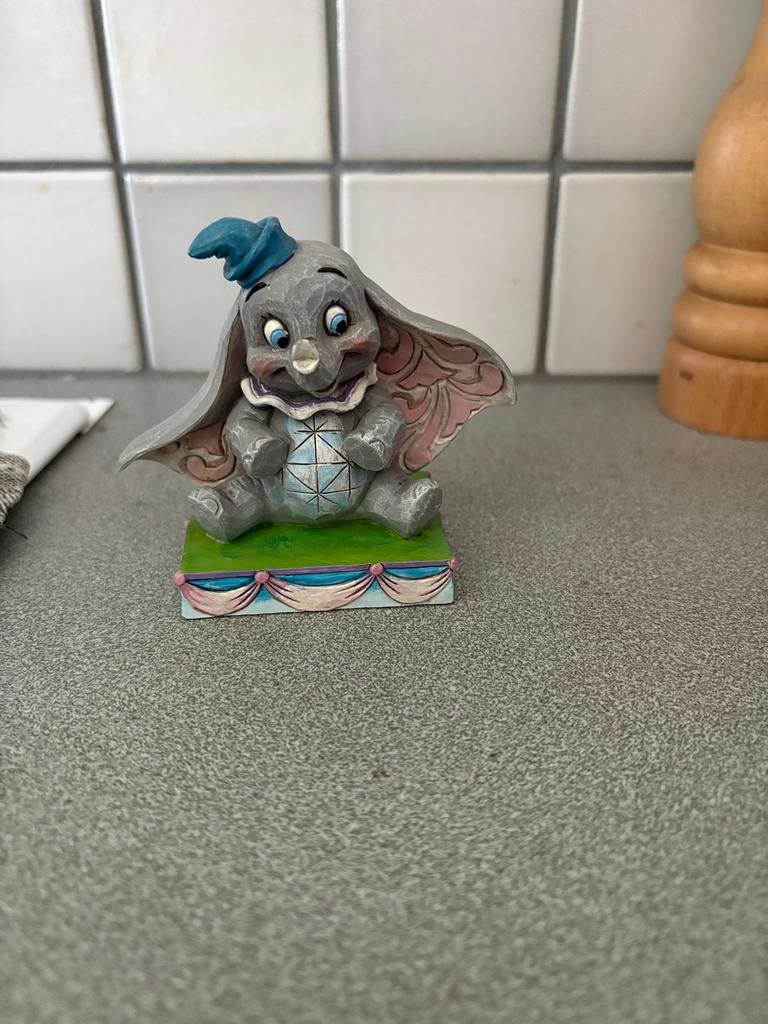 Disney Beeldje Dumbo 8,5 cm, Ophalen, Bambi of Dumbo, Nieuw, Beeldje of Figuurtje