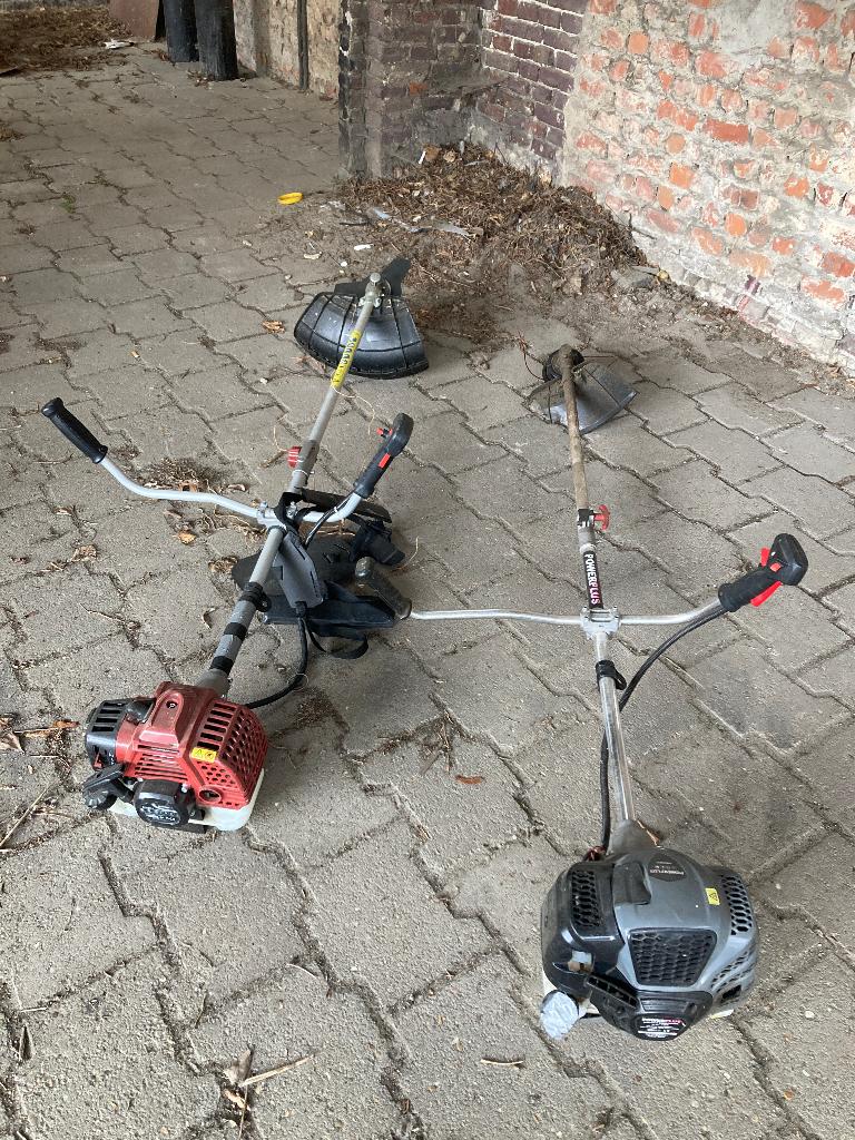 Bosmaaiers 45 cc met sterke tweetakt motor, Tuin en Terras, Ophalen, Gebruikt, Benzine