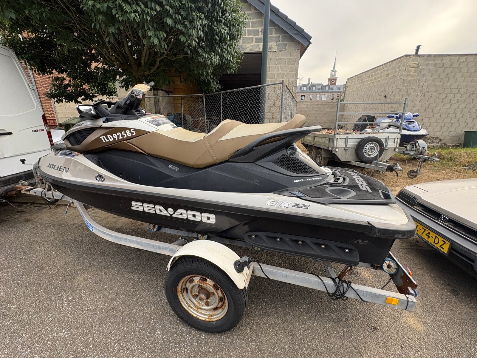 Waterscooter aankoop, Watersport en Boten, Boottrailers, Zo goed als nieuw, Ophalen