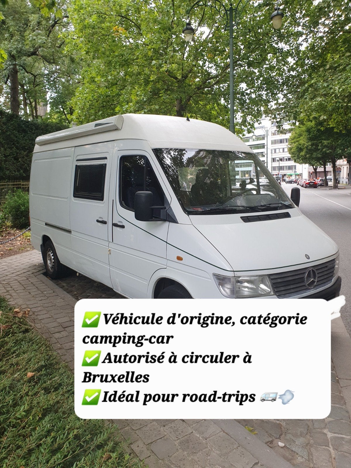 Mercedes sprinter 310 camping-car, Caravans en Kamperen, Particulier, Diesel, Mercedes