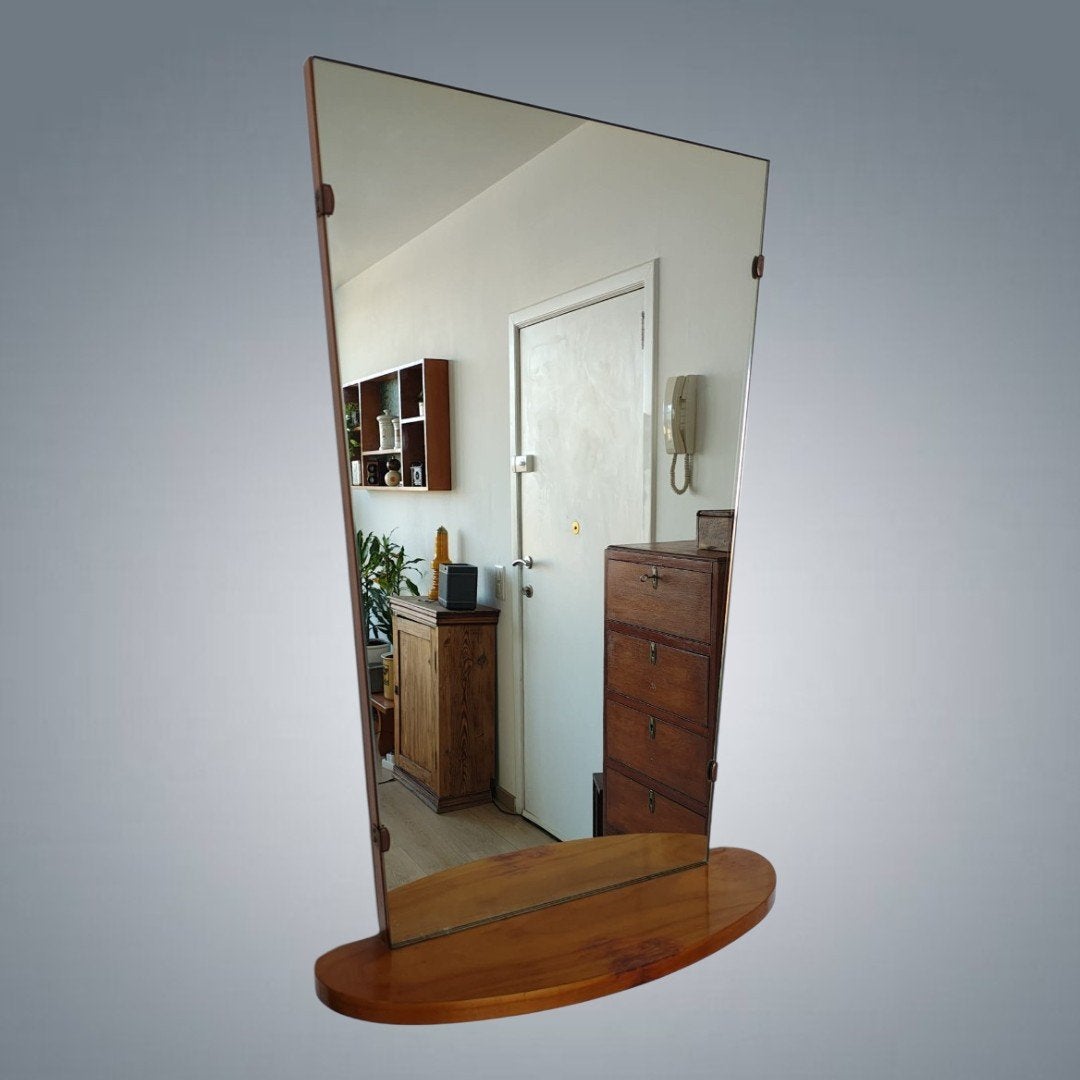 Miroir d'entrée Vintage 1960's, Maison & Meubles, Enlèvement