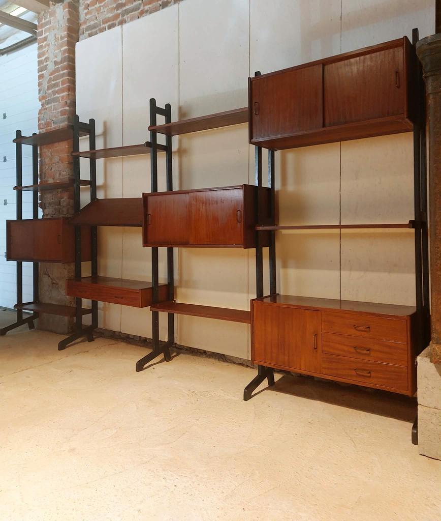 Vintage modulair wandsysteem, Ophalen
