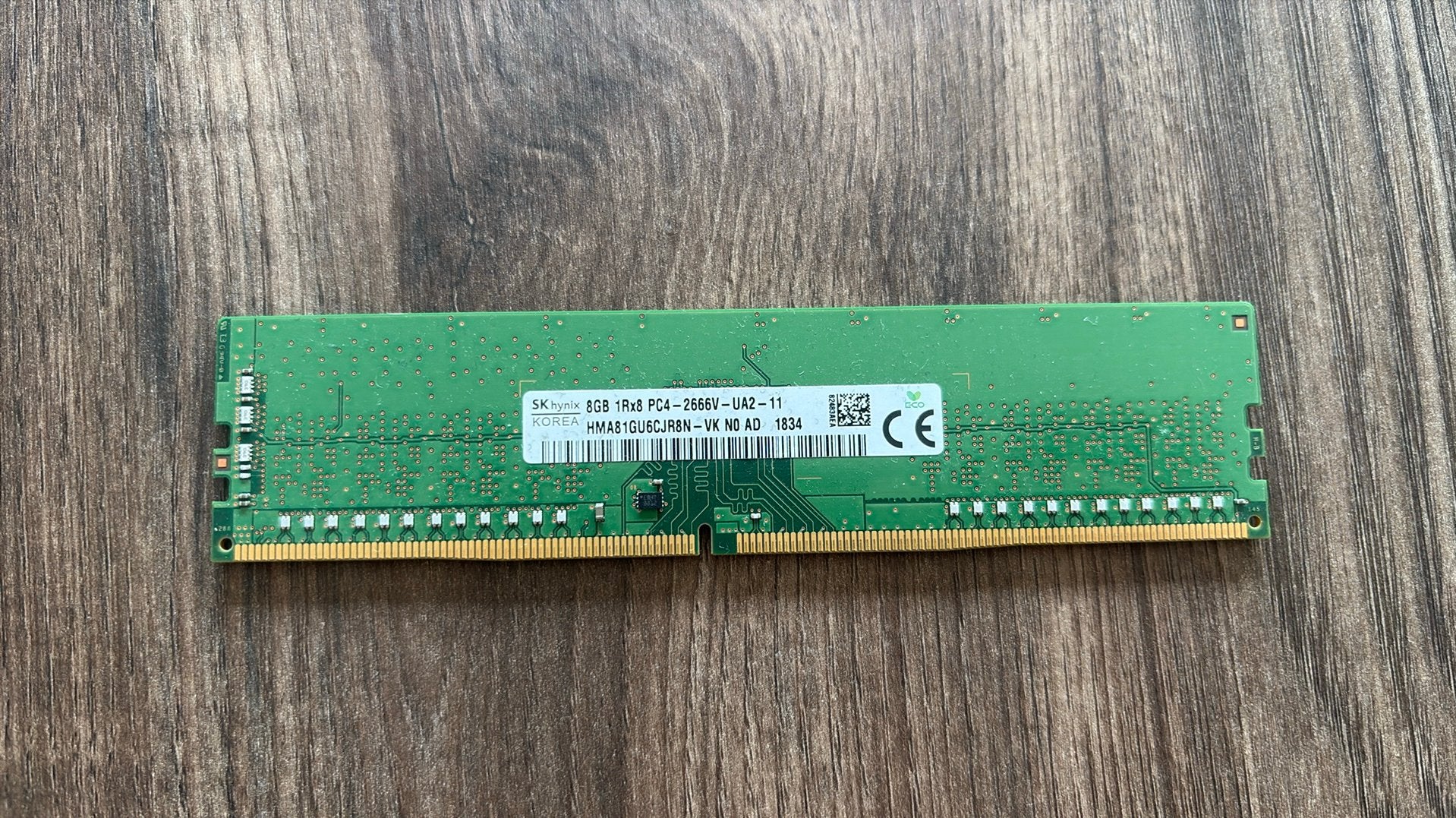 8gb RAM - ddr4, Verzenden, Zo goed als nieuw, DDR4