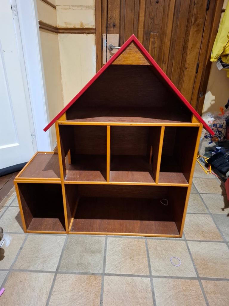 Houten Poppenhuis, Kinderen en Baby's, Speelgoed | Poppenhuizen, Ophalen