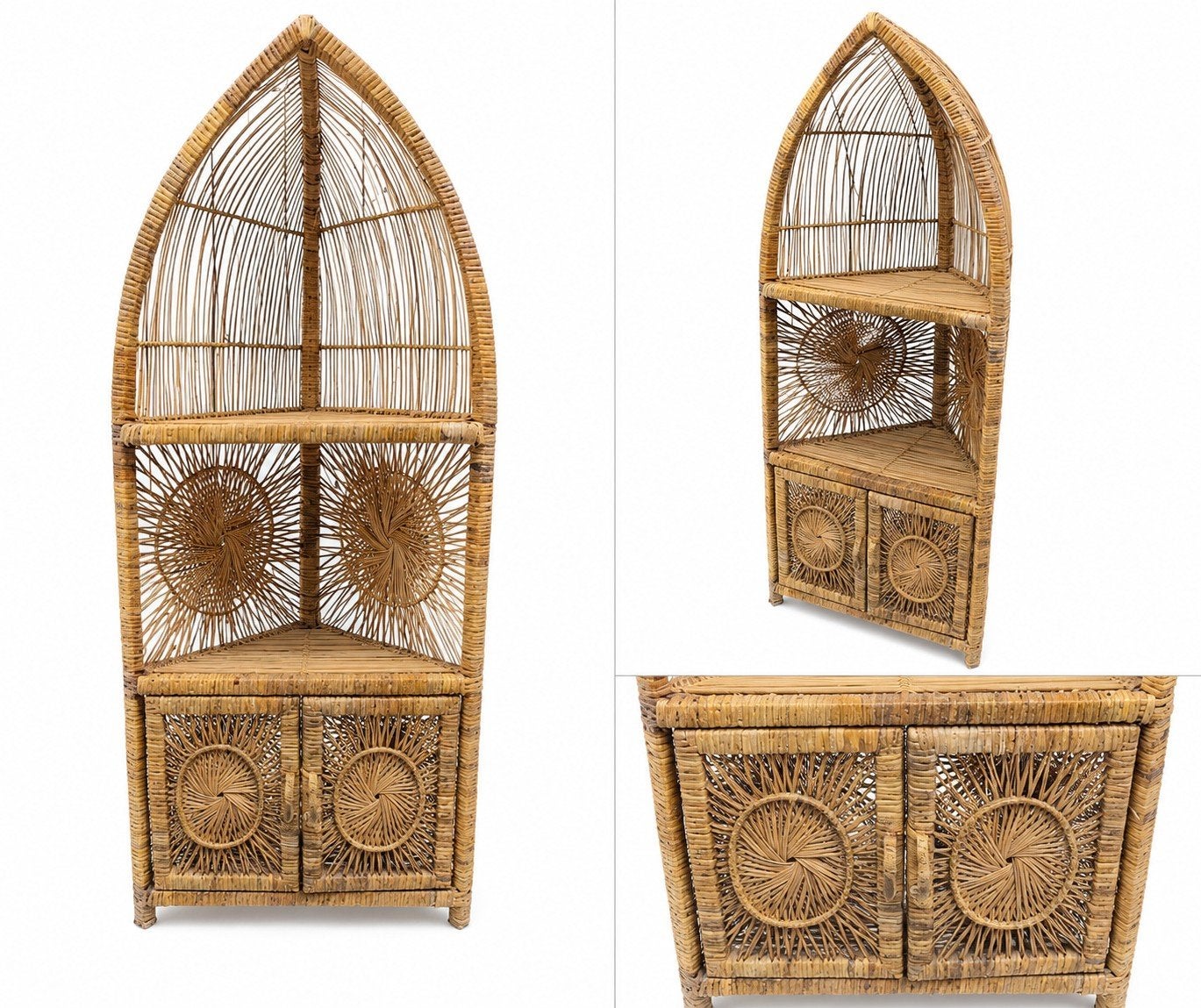 Vintage  boho rotanrek, Ophalen