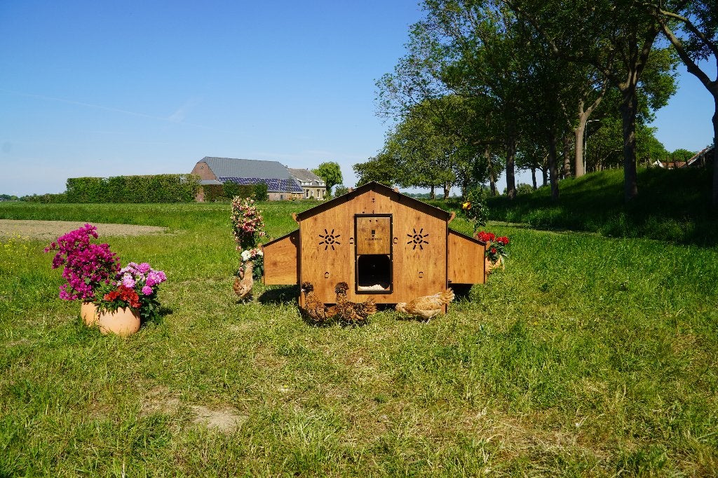 Trespa Kippenhok | Chalet 4XL | Cucciolotta, Ophalen of Verzenden, Nieuw, Kippenhok of Kippenren