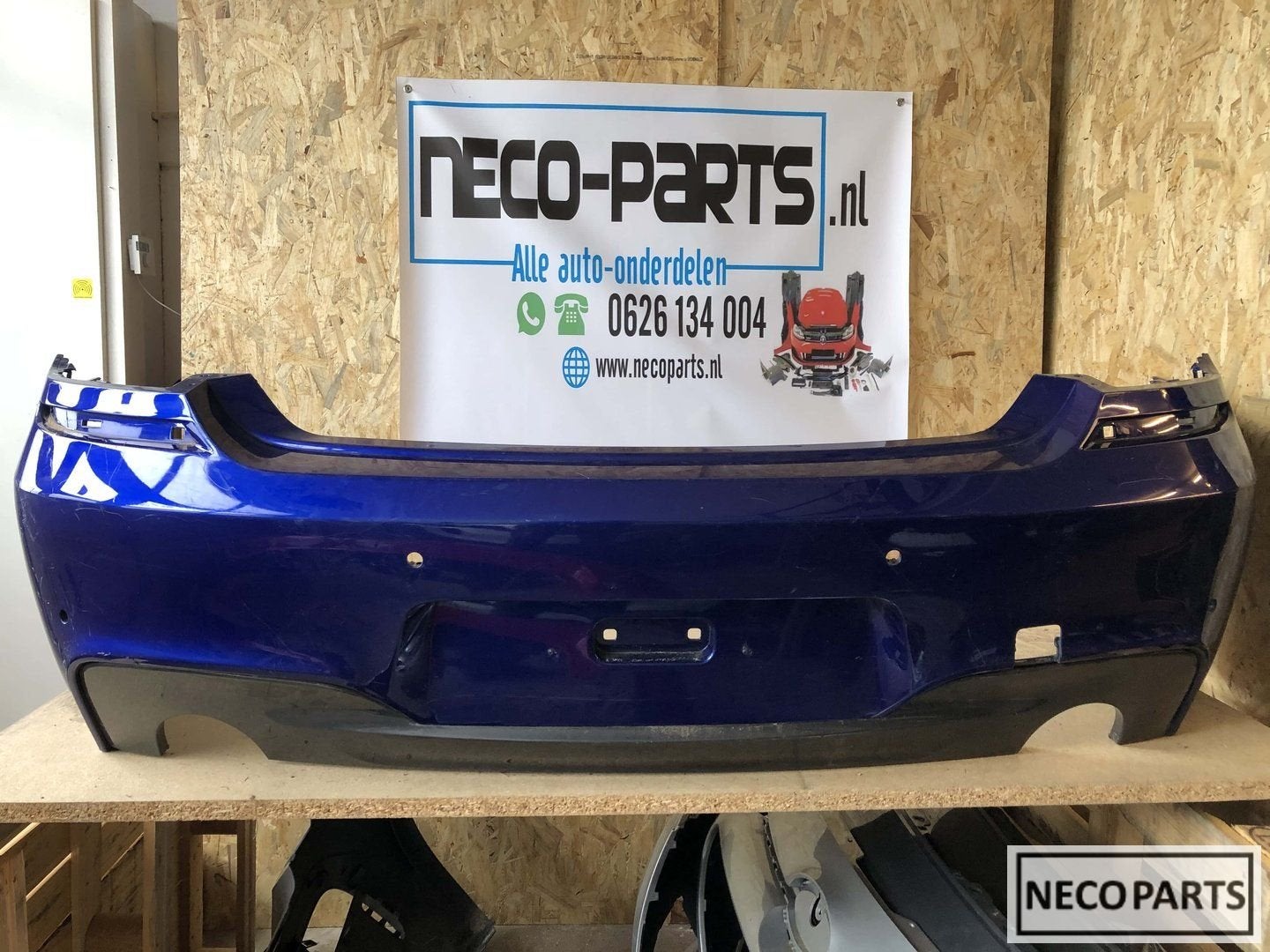 BMW 6 serie f12 f13 lci facelift m pakket bumper achterbumpe, Arrière, -, Enlèvement, Utilisé