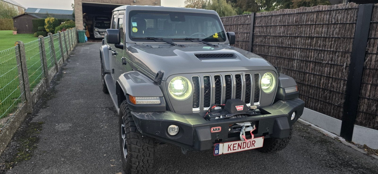jeep Gladiator V6 diesel, Autos, Cuir, Argent ou Gris, Noir, 6 cylindres