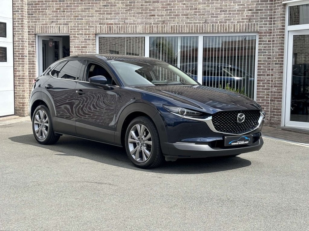 Mazda CX-30 2.0 SKY-X SKYCRUISE / Open dak / 50000km, Auto's, Mazda, 138 kW, 4 cilinders, Blauw, Regensensor