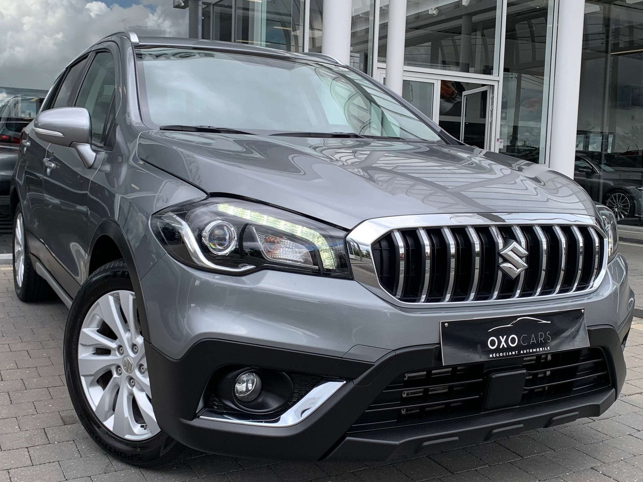 Suzuki S-Cross 1.0 TURBO 111CV / BOITE AUTO / XENON / GRAND, Autos, Argent ou Gris, Achat, https://public.car-pass.be/vhr/6f8e7f6e-2bf0-4521-b46d-5a04a5abc5d8
