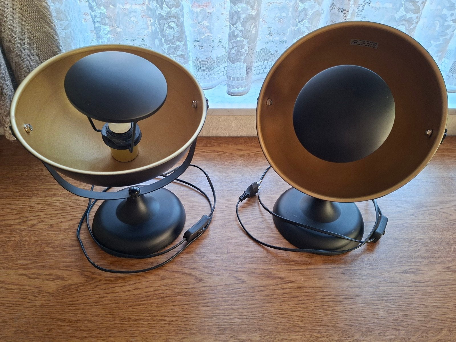 2x lampes Design multiple position, Antiquités & Art, Enlèvement ou Envoi