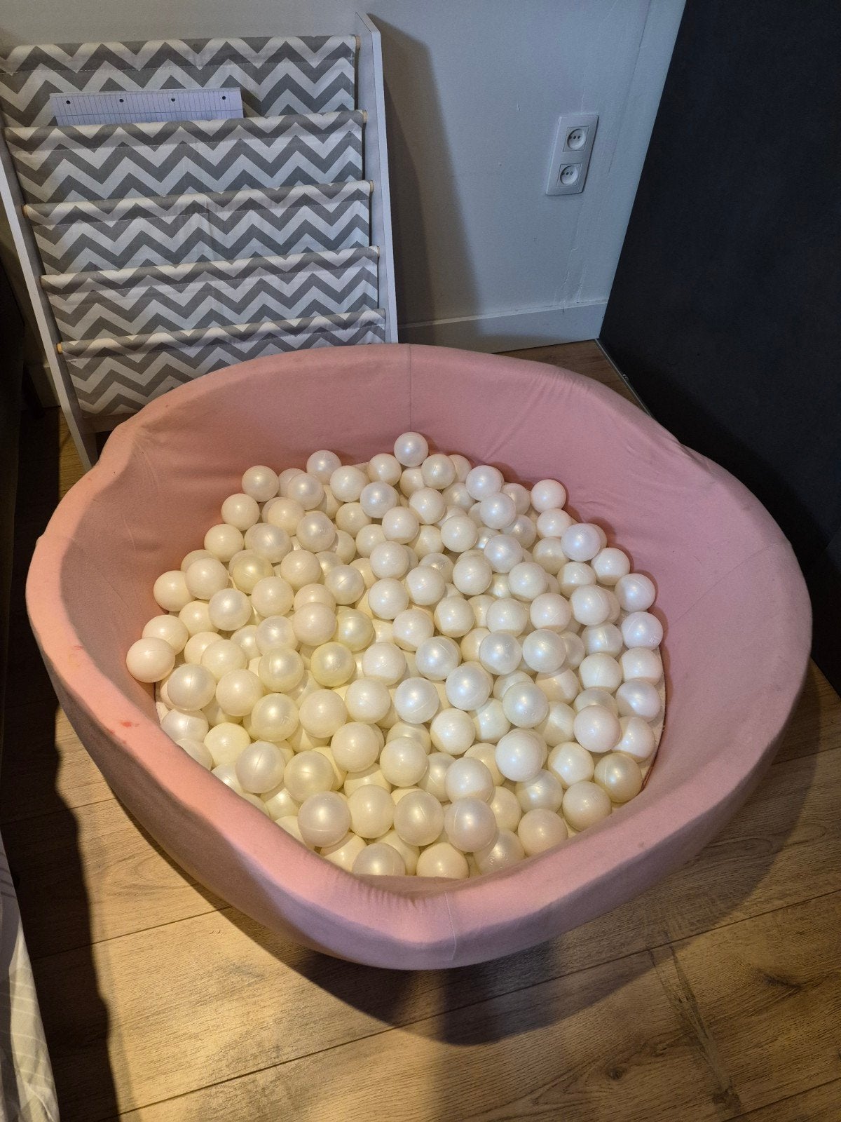 Rond ballebad roze incl. ballen, Kinderen en Baby's, Speelgoed | Buiten | Springkussens, Ophalen
