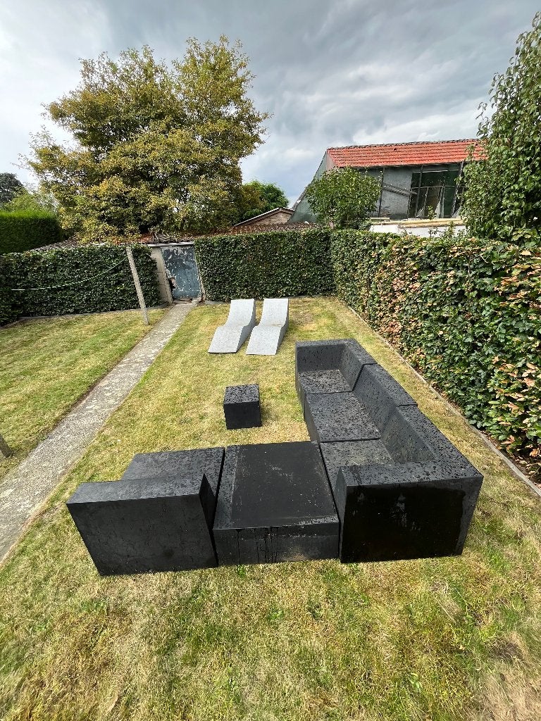 Tuin salon, Tuin en Terras, Ophalen, Gebruikt, Loungeset