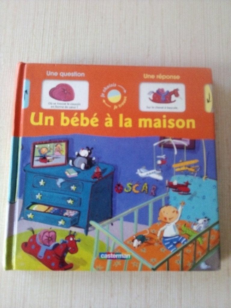 Livre un bébé à la maison, Boeken, Ophalen, Gelezen, Casterman