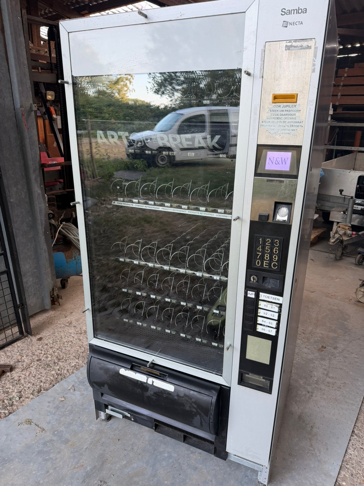 Distributeur automatique Necta Samba Combi, Collections, Machines | Autre, Enlèvement, Utilisé
