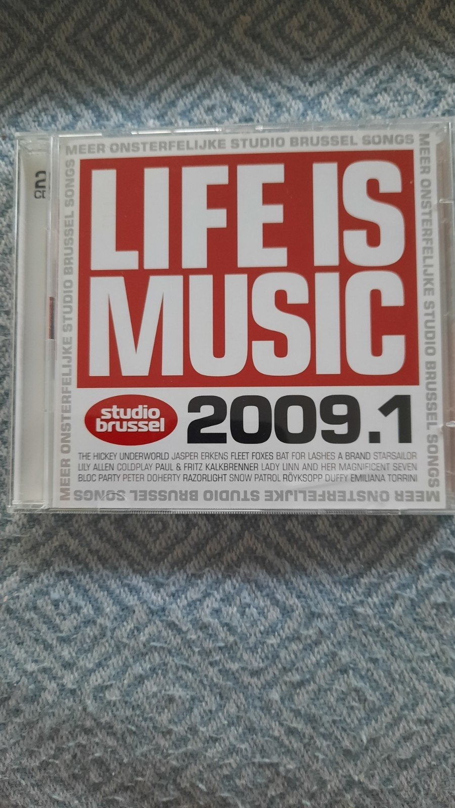 LIFE IS MUSIC 2009.1 (2cd, studio Brussel), Ophalen of Verzenden, Zo goed als nieuw