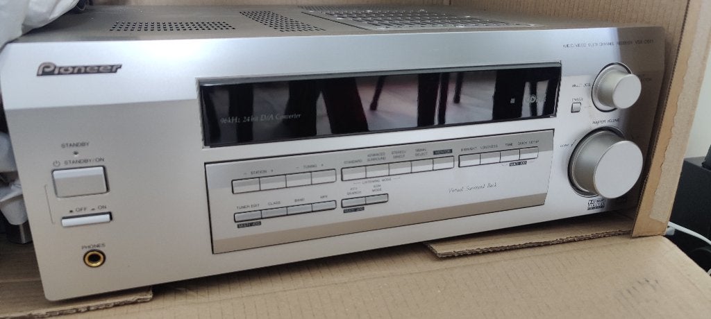 Pioneer receiver VSX-D511, Gebruikt, Ophalen of Verzenden, Pioneer, 120 watt of meer