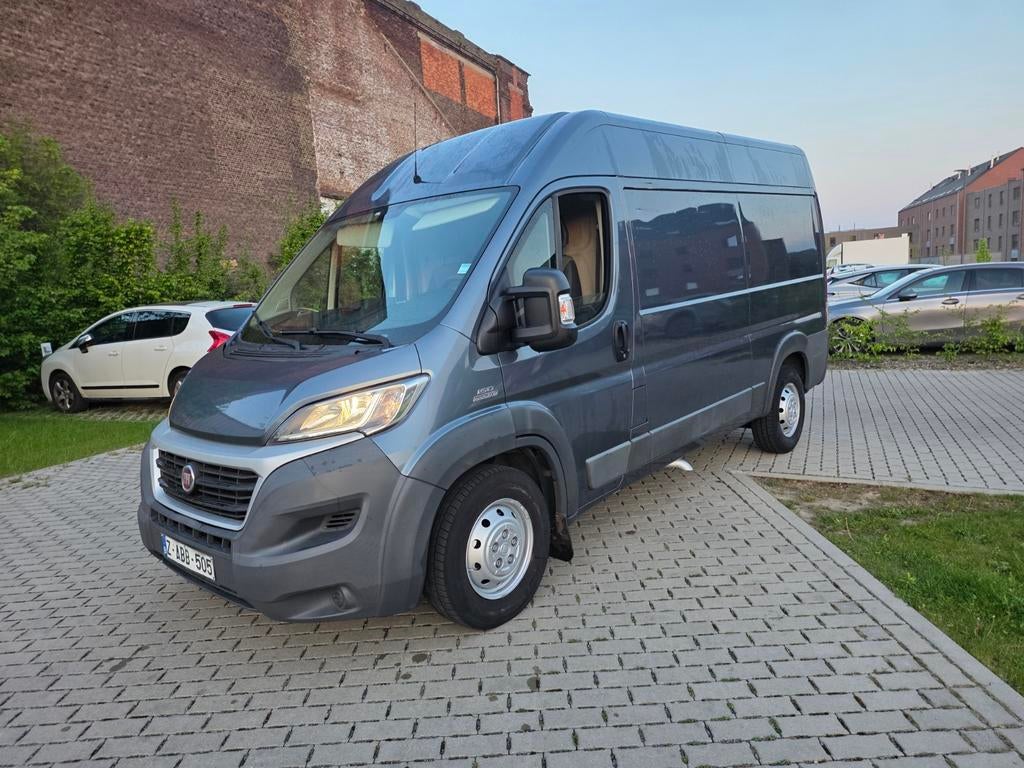 Fiat Ducato 2.3multijet 150ch L2H2 Prête à immatriculée, Voorwielaandrijving, Leder en Stof, Bedrijf, 5 deurs