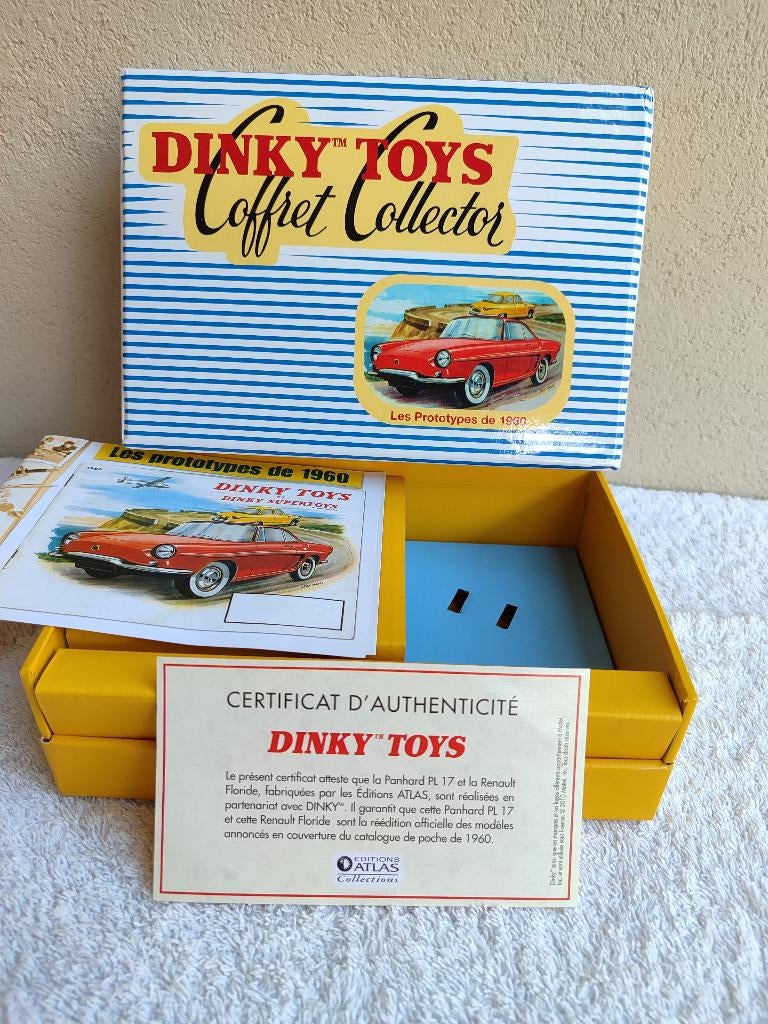 Dinky Atlas „lege” doos _ Prototype 1960 met certificaat, Ophalen of Verzenden, Nieuw, Overige typen, Dinky Toys