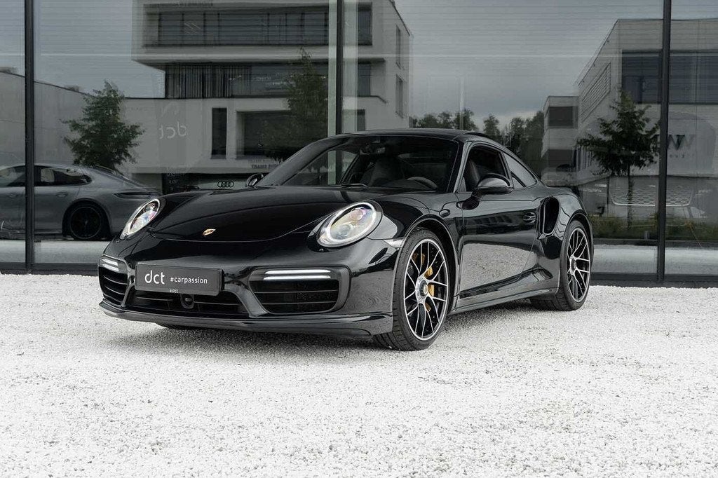 Porsche 911 TURBO 991 S ACC LIFT Sliding PanoRoof PDLS+, Auto's, Porsche, Automaat, 1675 kg, Adaptive Cruise Control, Zwart