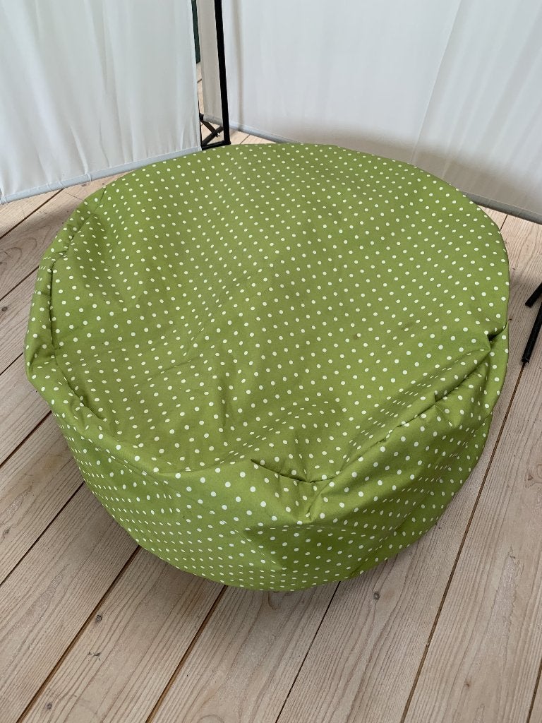 Zitzak poef, Enlèvement, Pouf