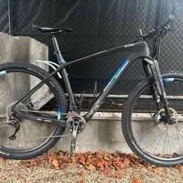 carbon mtb corratec maat L, Gebruikt, Hardtail, Schijfrem, 53 tot 57 cm