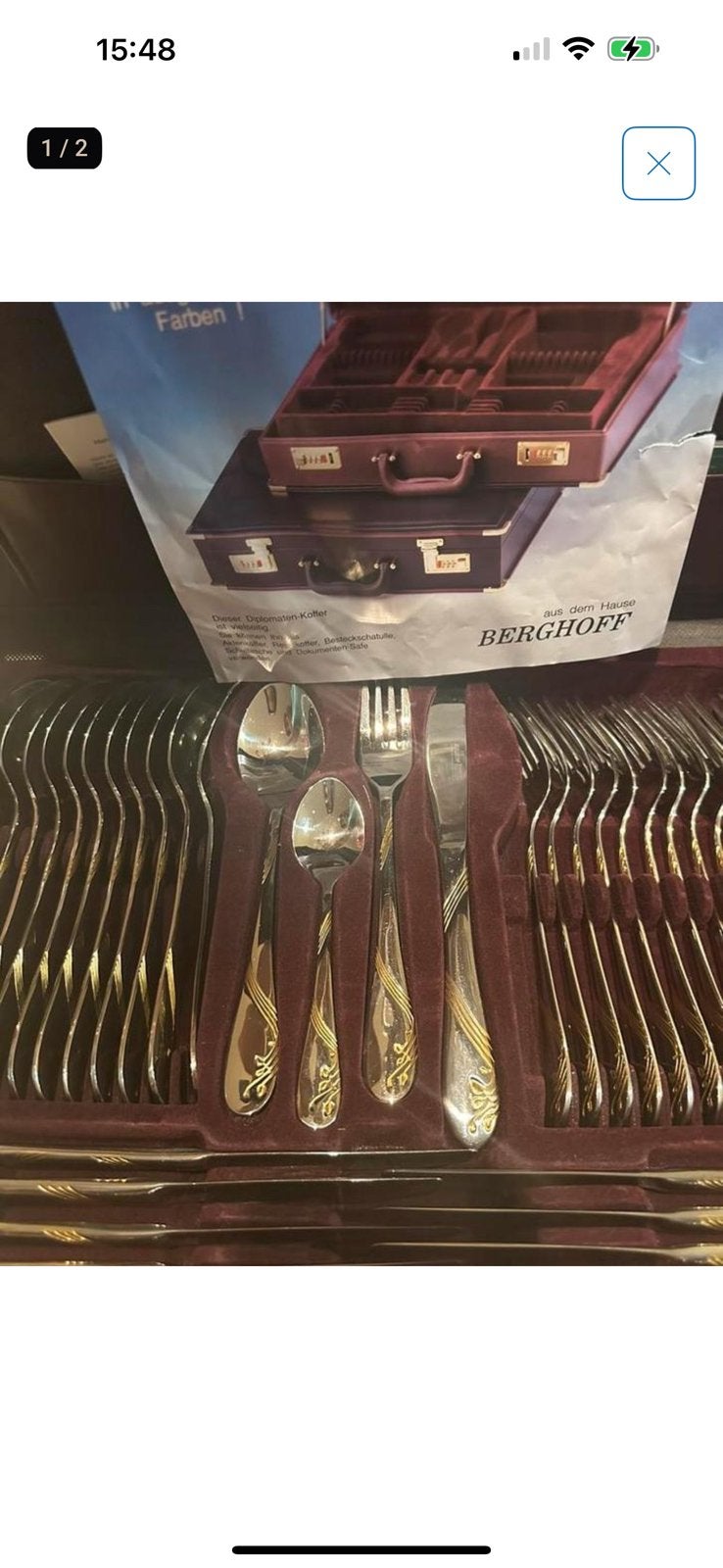 verguld bestek, Ophalen of Verzenden