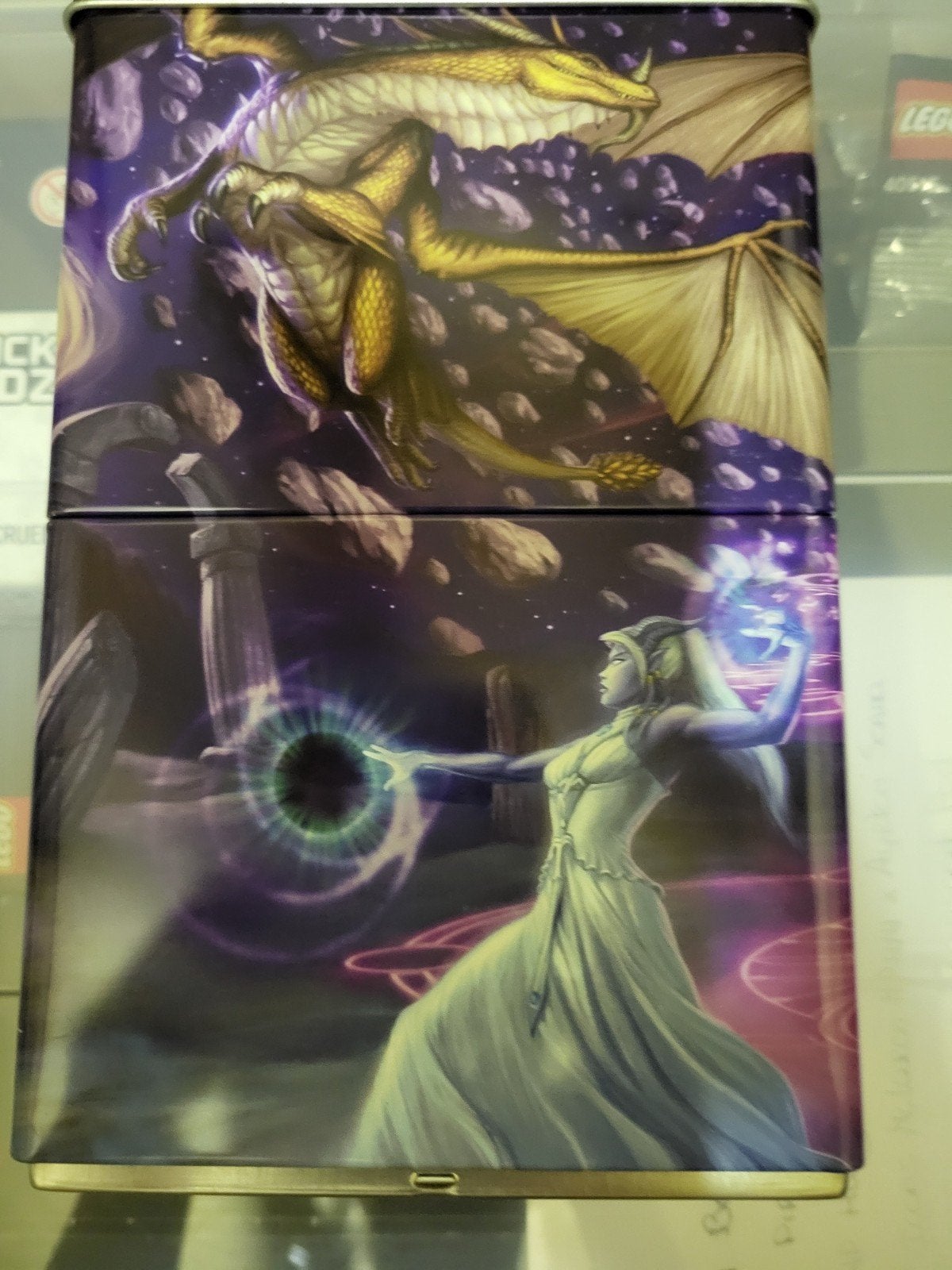 World of Warcraft Trading Card Tin boxes Caverns of Time, Hobby en Vrije tijd, Ophalen of Verzenden, Zo goed als nieuw