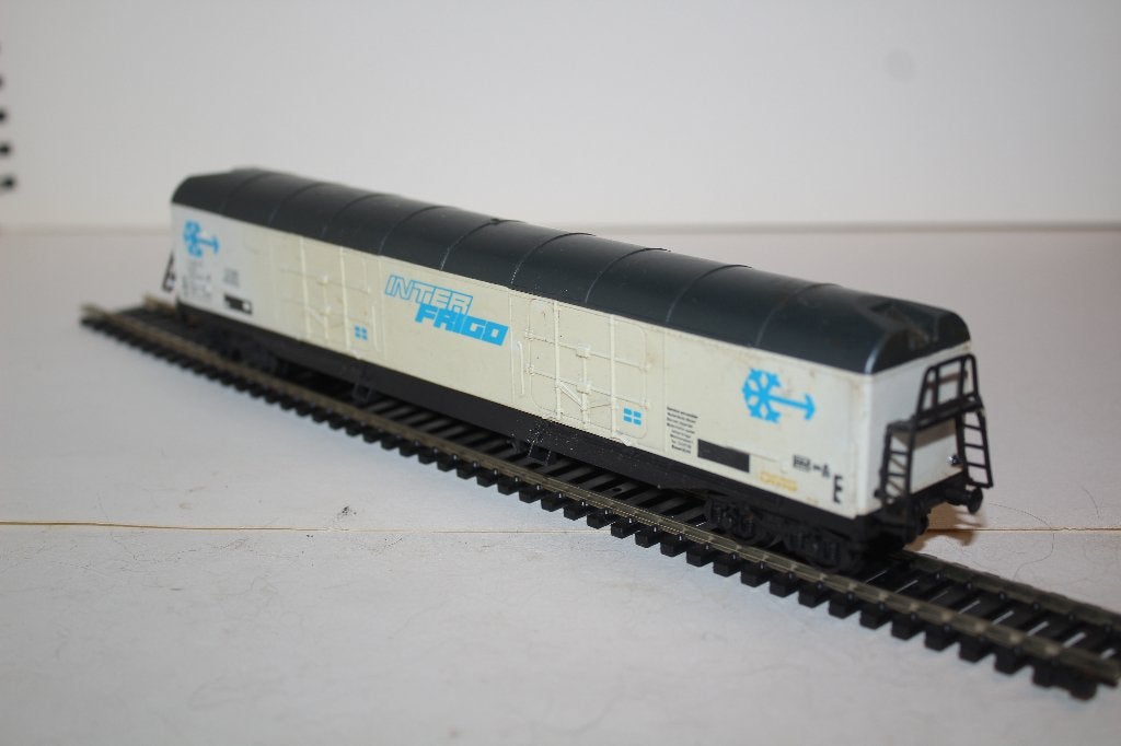 lima ho wagon double essieux inter frigo, Hobby & Loisirs créatifs, Enlèvement ou Envoi, Wagon, Lima, Courant continu