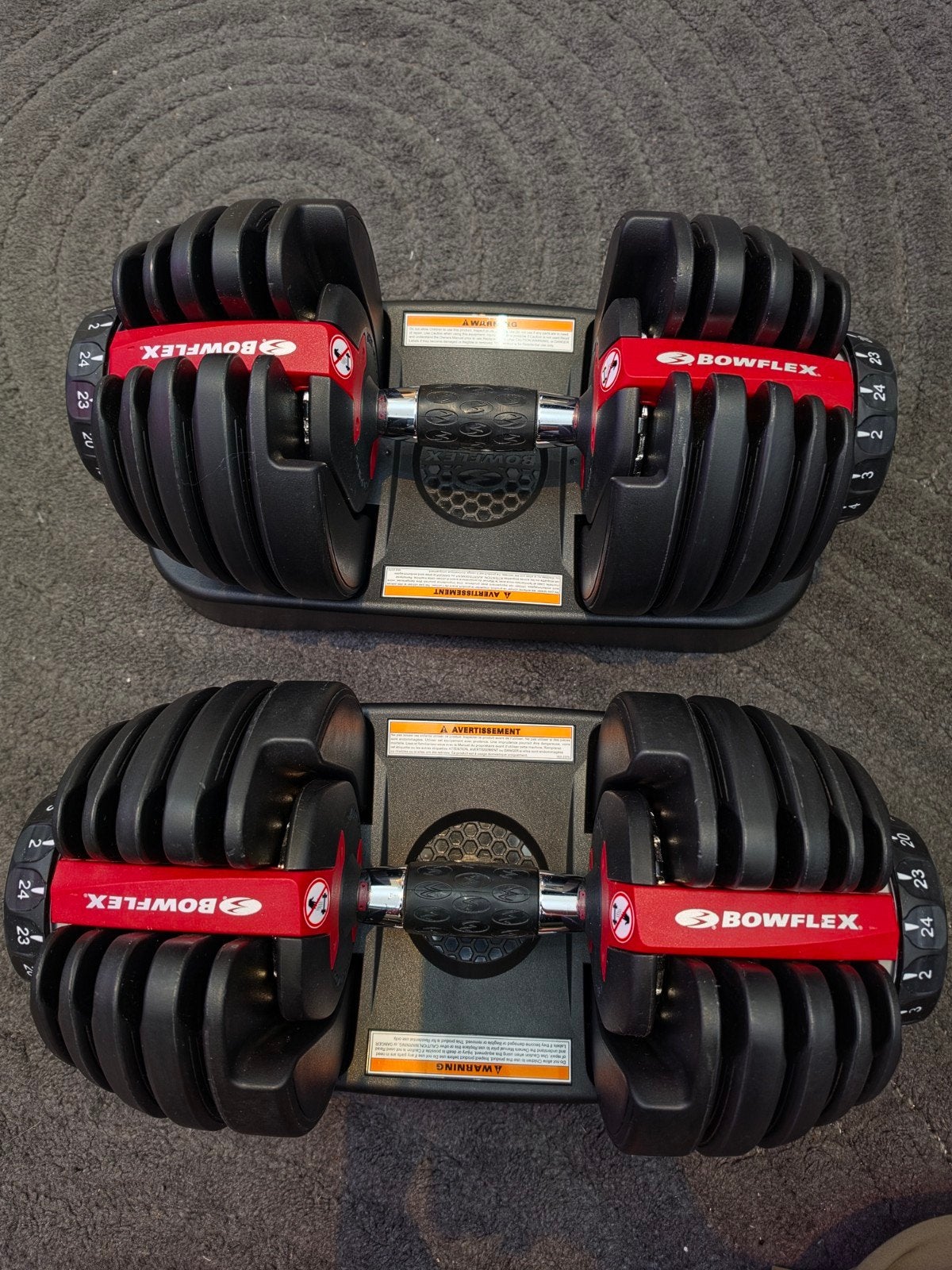 2x Dumbbells/Halters Bowflex, Sport en Fitness, Ophalen
