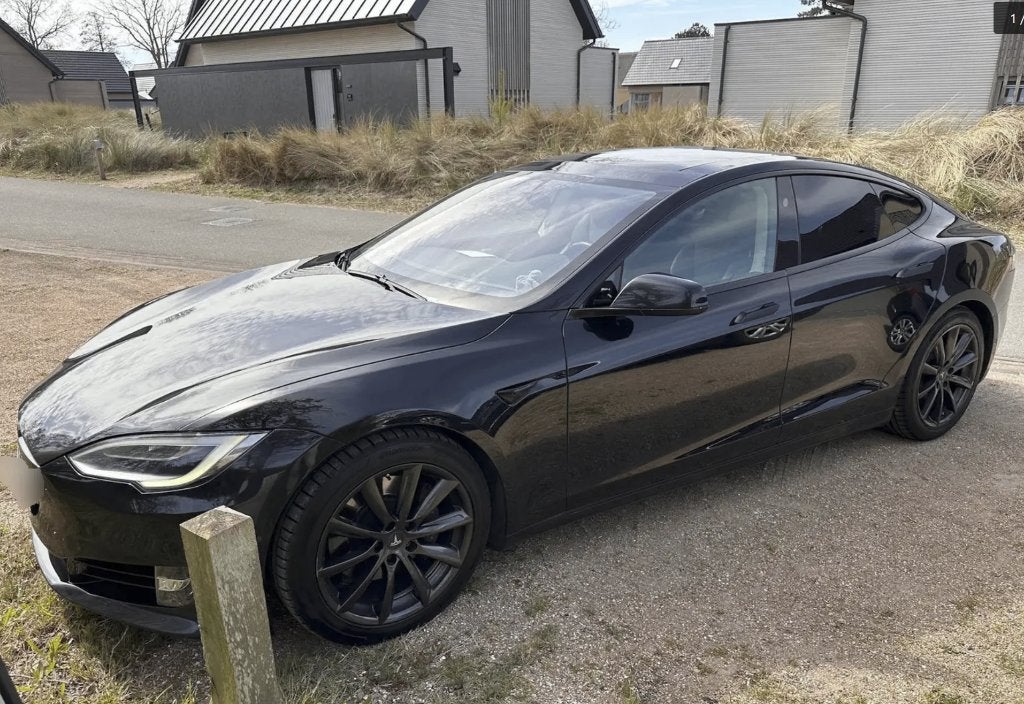 Tesla Model S 90D | Gratis Supercharging | AWD, Auto's, Automaat, Model S, Zwart, Elektrisch