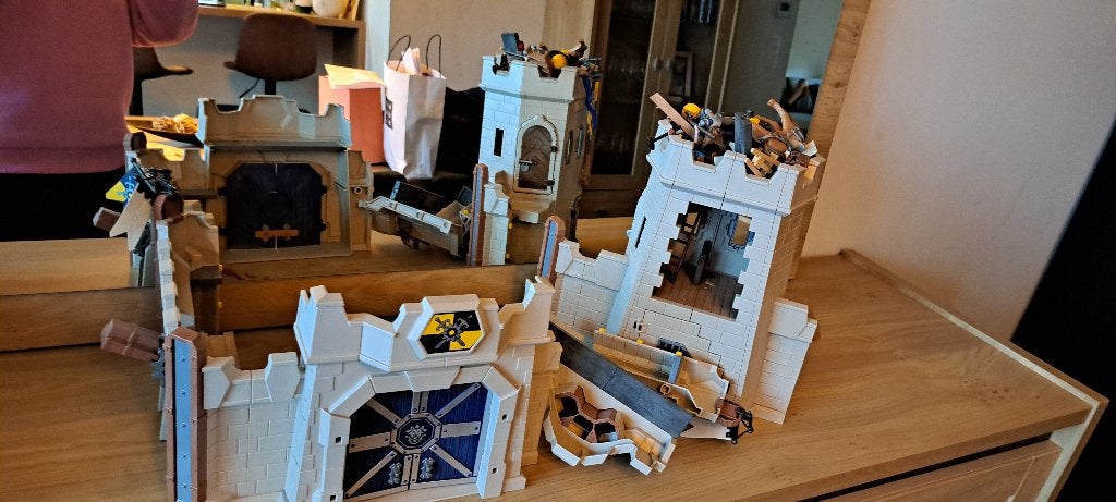 Playmobil, Kinderen en Baby's, Speelgoed | Playmobil, Ophalen of Verzenden, Zo goed als nieuw, Complete set, Kasteel/Fort