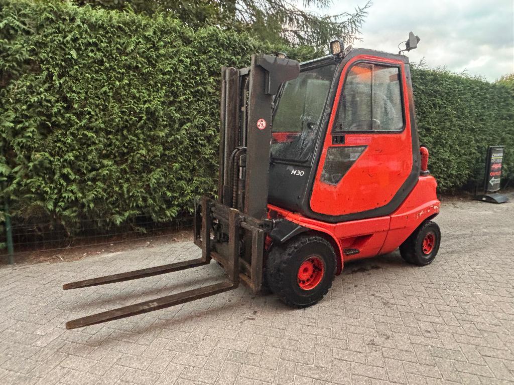 Super sterke Linde H30 diesel met side shift, Diesel, LINDE, Chariot élévateur, Enlèvement
