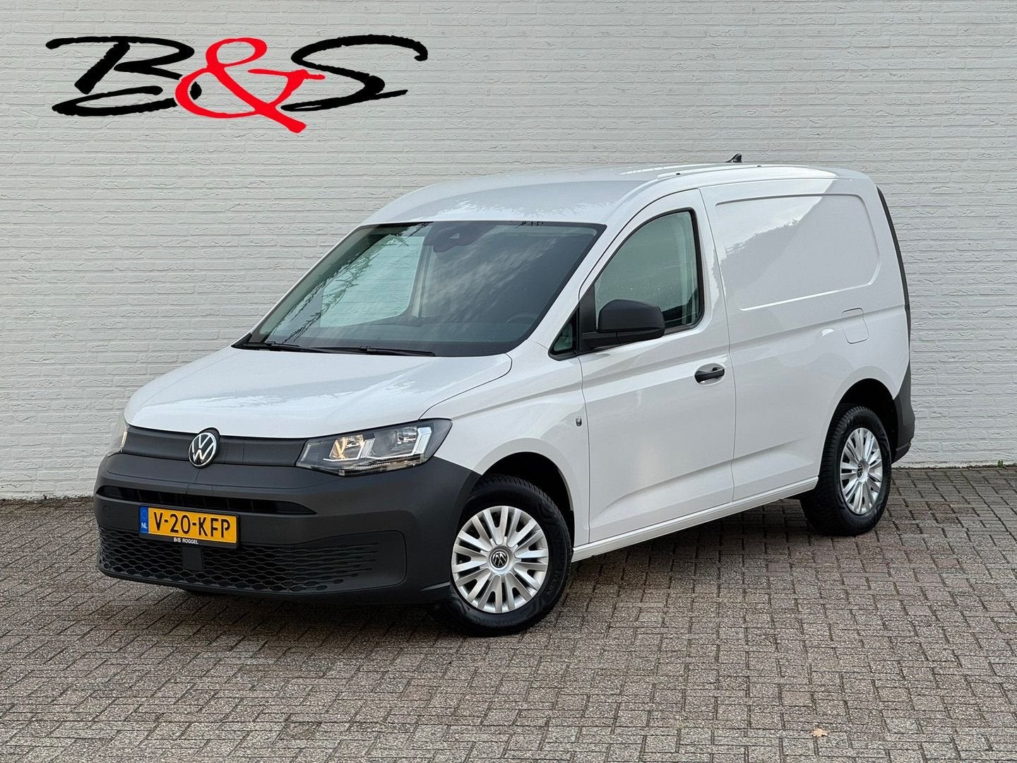 Volkswagen Caddy Cargo 2.0 TDI Trend Airco Cruise Pdc Lat om, Auto's, Parkeersensor, Wit, Bedrijf, Onderhoudsboekje