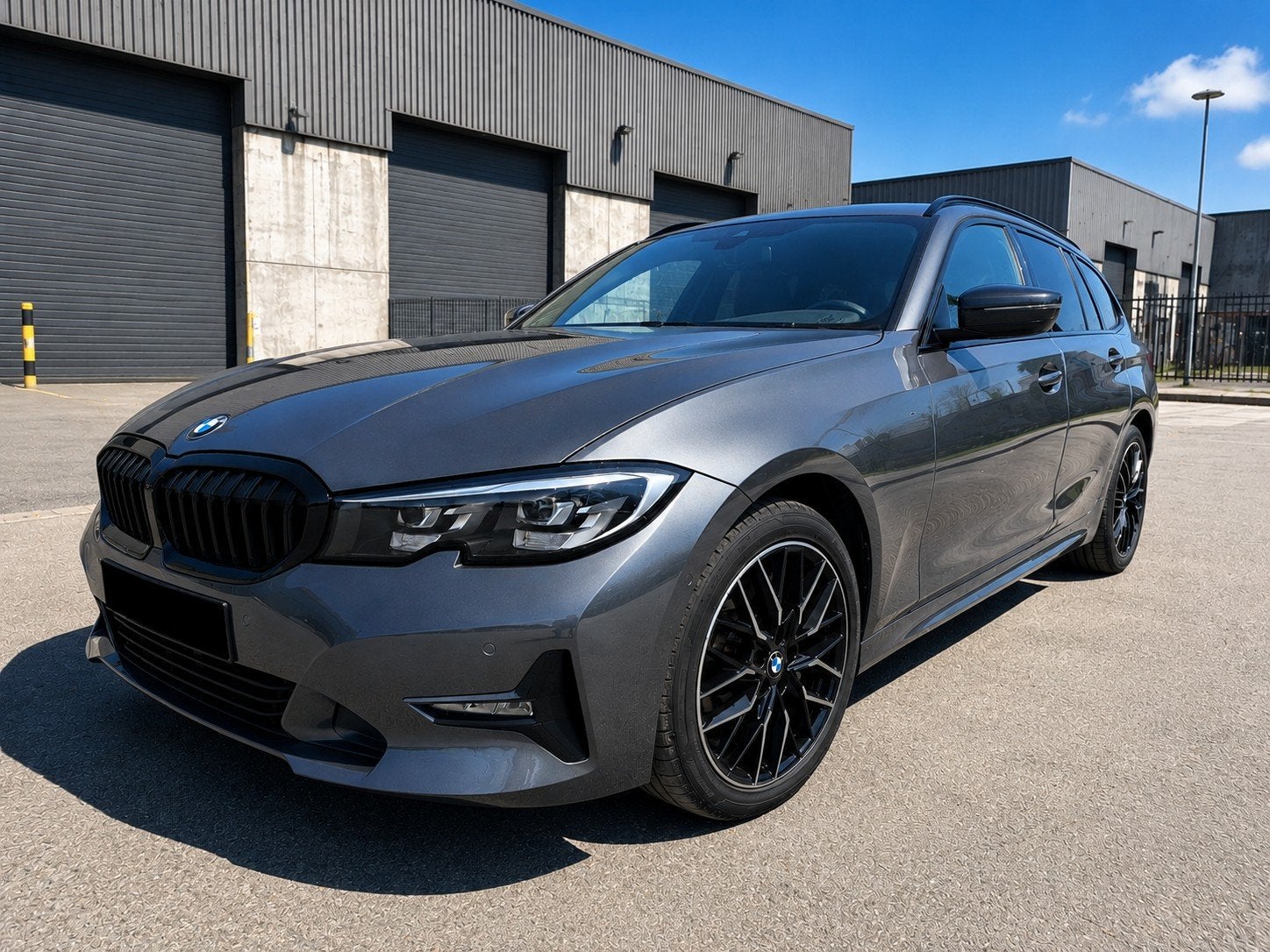 BMW 318d touring, Argent ou Gris, Achat, Automatique, Particulier